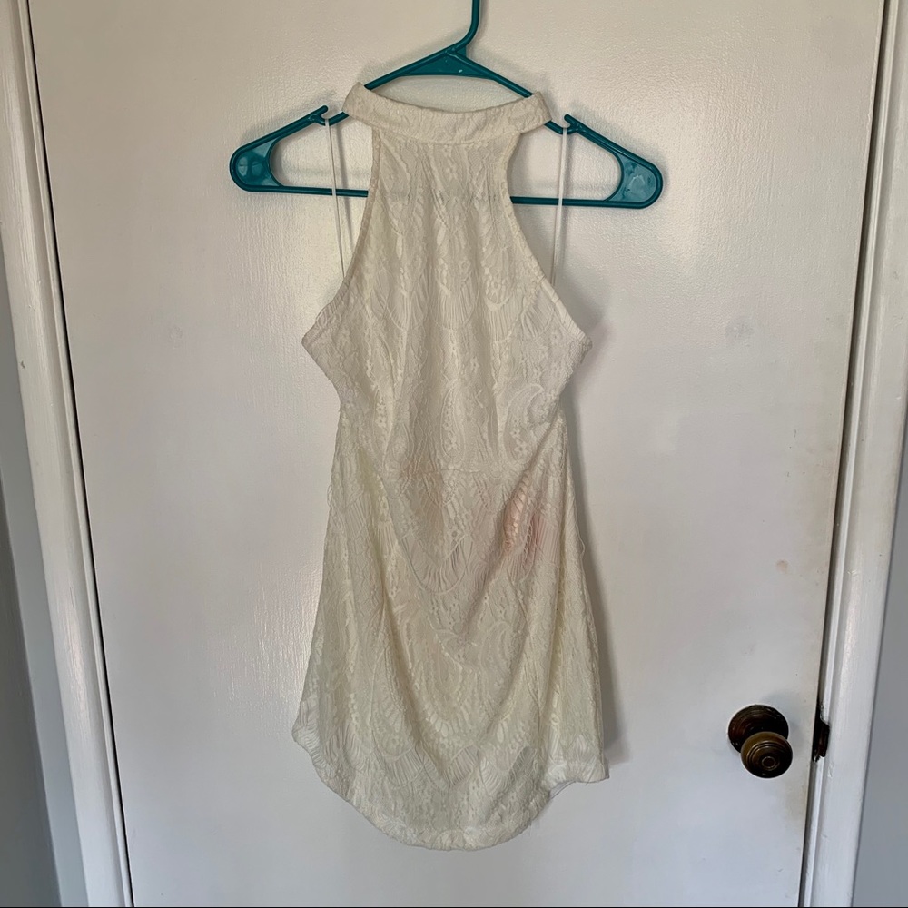 PARADISCO White Lace Dress